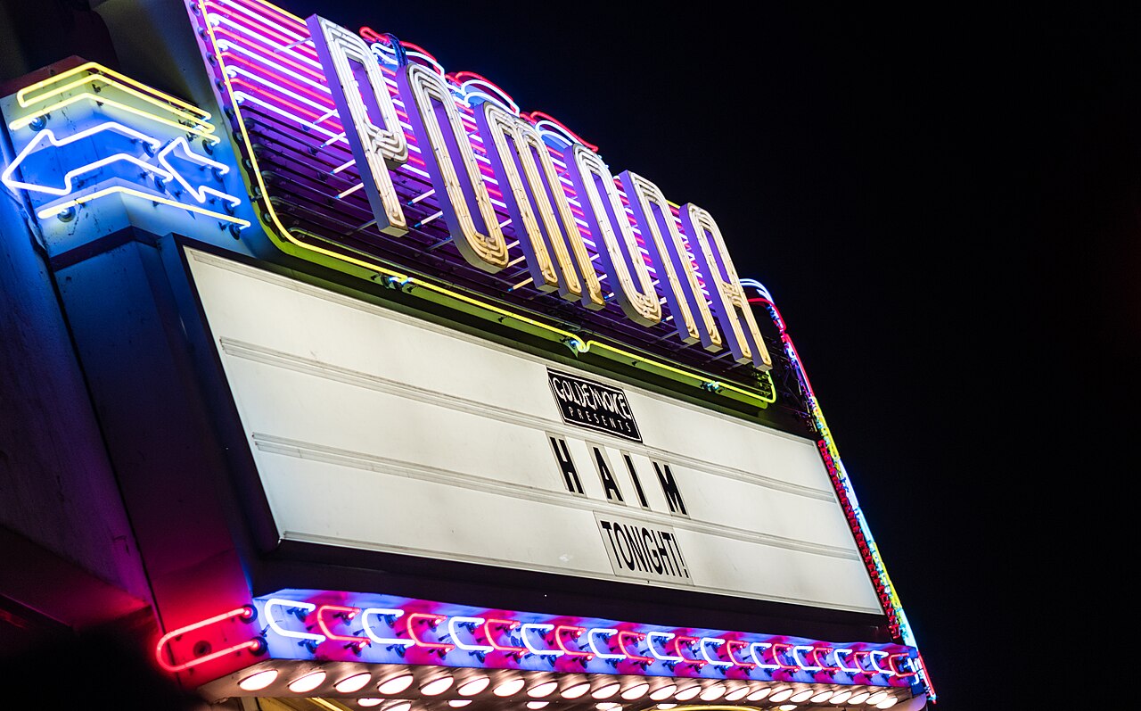 The historic Fox Theater in downtown Pomona — Pomona, CA